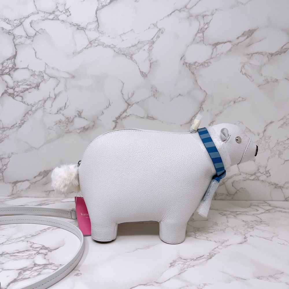 Kate Spade Arctic Friends Polar Bear Crossbody - Picture 3 of 11